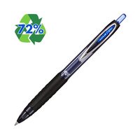 Pix cu gel si mecanism Uniball Signo UMN 207, scriere de 0.7 mm, albastru