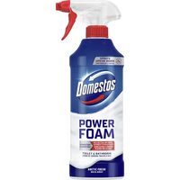 Spuma de curatare toaleta si baie Domestos Power 435 ml, Arctic Fresh