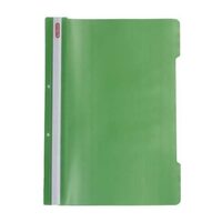 Dosar din plastic cu sina si doua perforatii Herlitz, verde