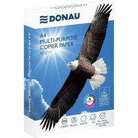 Hartie copiator DONAU, A4, 80 g, clasa C, alb 150 CIE, 500 coli/top