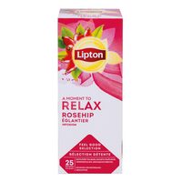 Ceai LIPTON RELAX, Macese, 25 plicuri