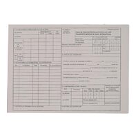 Foaie de parcurs GOLD pentru transport international, A4, 100 file, hartie offset