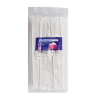 Paletine din lemn ALABALA pentru cafea sau bauturi, 14 cm, ambalate individual, 50 buc/set