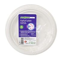 Farfurii din trestie de zahar, desert, Ø 17 cm, 10 buc/set