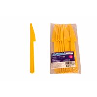 Cutit din plastic color ALABALA, 18.5 cm, rezistente, 10 buc/set