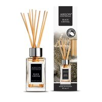 Odorizant cu betisoare AREON Home Perfume, 85 ml, Black Crystal