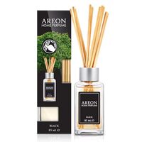 Odorizant cu betisoare AREON Home Perfume, 85 ml, Black