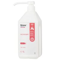 Dezinfectant pentru maini KLINTENSIV ALCHOSEPT, 85% alcool, cu pompita, 1000 ml, avizat MS