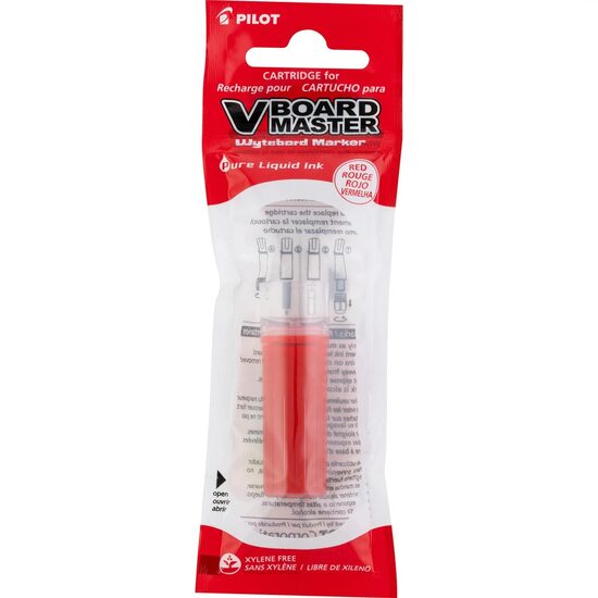 Rezerva marker whiteboard PILOT Vboard, varf rotund, rosu