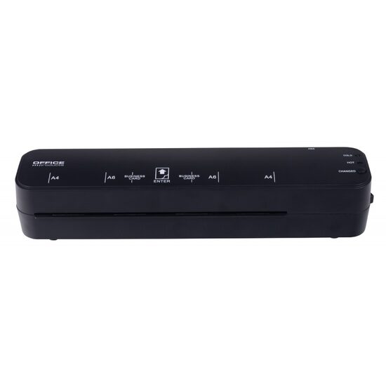 Aparat de laminare OFFICE Products 400, A4, 20 cm/min, folie 80-100 microni, negru