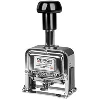 Inseriator automat OFFICE Products, 8 cifre, metalic