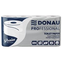 Hartie igienica DONAU PROfessional, 8 buc/set, celuloza alb, 3 straturi, 150 foi, 16 m
