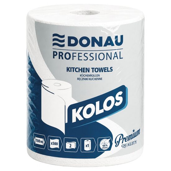 Prosoape monorola DONAU PROfessional "Kolos", 100 metri, celuloza alb, 2 straturi (34 g/mp), 500 foi