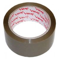 Banda adeziva pentru ambalare VIBAC Solvent , 48 mm x 60 m, maro