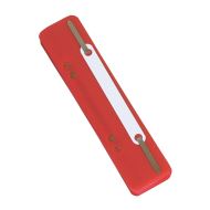 Alonje indosariere DONAU din platic, sina metal, 25 buc/set, rosu