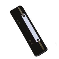 Alonje indosariere DONAU din platic, sina metal, 25 buc/set, negru