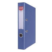 Biblioraft plastifiat OFFICE Products, 5 cm, colturi metalice, albastru