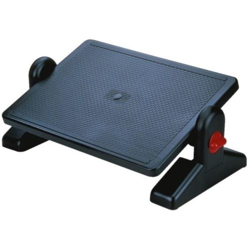 Suport ergonomic Q-CONNECT pentru picioare, 2 trepte de ajustare, 400 x 70 x 350, negru