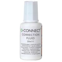 Fluid corector Q-CONNECT, 20 ml, cu pensula