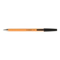 Pix fara mecanism Q-CONNECT Yellow Fine, scriere de 0.4 mm, negru