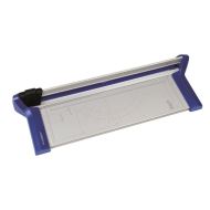 Trimmer rotativ Q-CONNECT, A3, capacitate 8 coli, lungime taiere 45 cm, albastru/argintiu