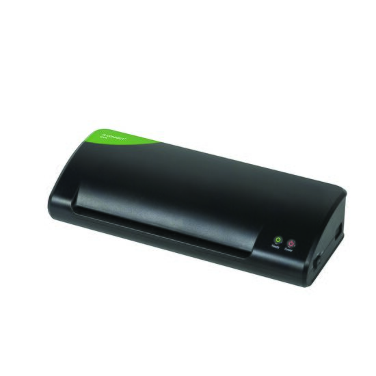 Aparat de laminare Q-CONNECT, A4, pentru folie 80-120 microni, negru