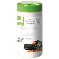 Servetele curatare Q-CONNECT antibacteriene, universale, 100 buc/tub