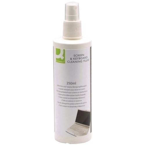 Spray curatare Q-CONNECT pentru tastatura sau ecran, 250 ml