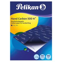 Indigo Pelikan 500, scris manual, 100 file, albastru