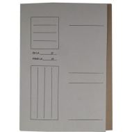 Dosar din carton, simplu, PAPERLAND, 10 buc/set
