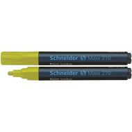 Marker cu vopsea Schneider Maxx 270, scriere de 1 - 3 mm, galben