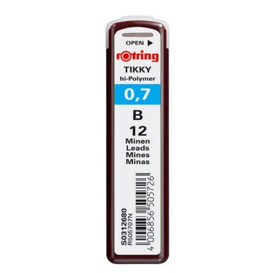 Mina creion mecanic Rotring, 0.7 mm, B