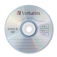 Dvd-r Verbatim, 4.7 Gb, 16x