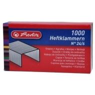 Capse zincate Herlitz 24/6, 1000 buc/cut