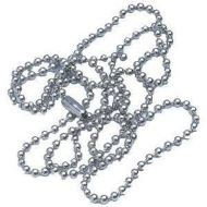 Lantisor metalic Eco pentru ecuson sau port card, cromat