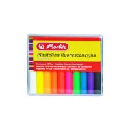 Plastilina Herlitz Fluorescent 10 culori