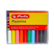 Plastilina Herlitz Economic 10 culori