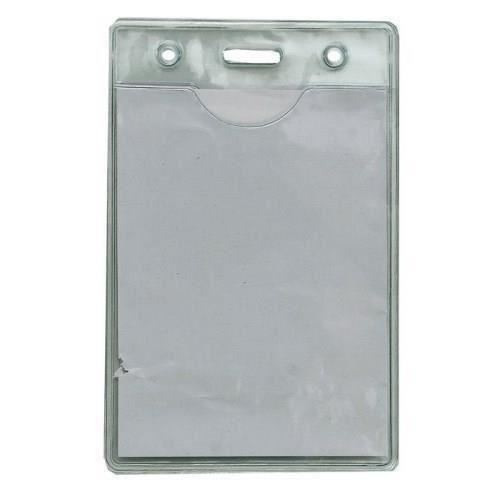 Port card vertical Eco, exterior 66 x 108 mm, interior 60 x 91 mm, pvc transparent