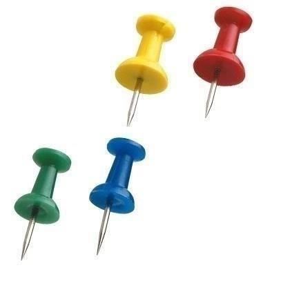 Pioneze color Eco, tinte pentru pluta , 40 buc/cutie