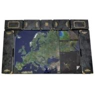 MAPA DE BIROU CU COMPARTIMENTE ECHIPATE CU NOTITE DE HARTIE