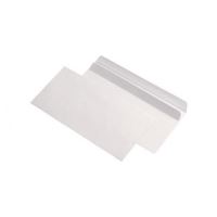 Plic hartie alba GPV format DL (110 x 220 mm) siliconic, cutie de 1000 bucati
