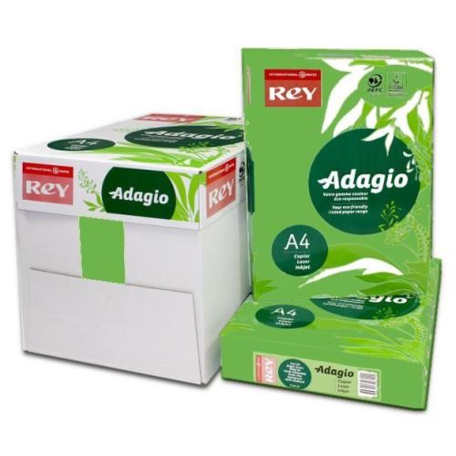 Carton color Adagio, A4, 160 gr, 250 coli/top, verde intens