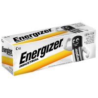 Baterii Energizer Industrial R14, C, 1.5 v, pachet 12 bucati