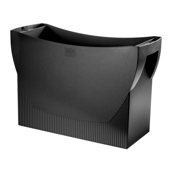Suport dosare suspendabile HAN Swing pentru 20 dosare, 390 x 150 x 260 mm, negru