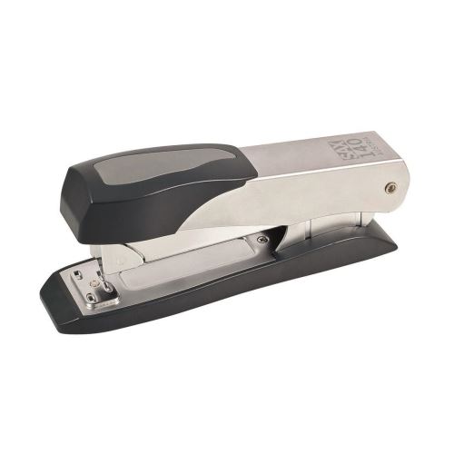 Capsator SAX 140 din metal, incarcare frontala, 24/6, 24/8, 26/6, 26/8, 45 coli, argintiu