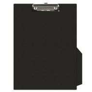 Clipboard pvc Q-CONNECT, A4, simplu, cu clip, negru
