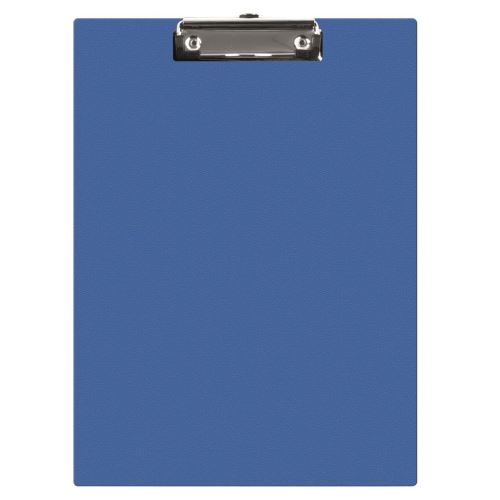 Clipboard pvc Q-CONNECT, A5 (138 x 216 mm), simplu, cu clip, albastru
