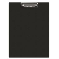 Clipboard pvc Q-CONNECT, A5 (140 x 216 mm), dublu, cu buzunar, negru