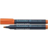Marker permanent Schneider Maxx 130, scriere de 1 - 3 mm, portocaliu