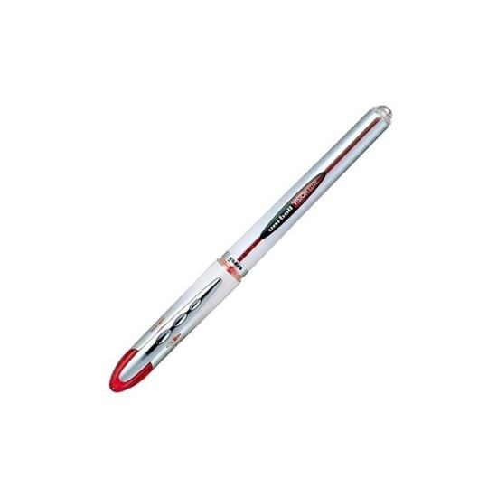 Roller Uniball Vision Elite UB-200, scriere de 0.8 mm, rosu